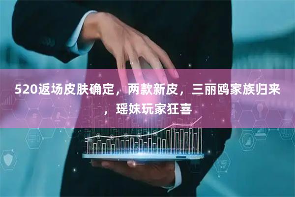 520返场皮肤确定，两款新皮，三丽鸥家族归来，瑶妹玩家狂喜