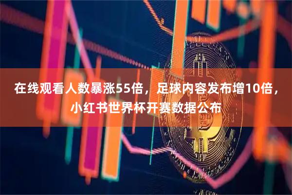 在线观看人数暴涨55倍，足球内容发布增10倍，小红书世界杯开赛数据公布