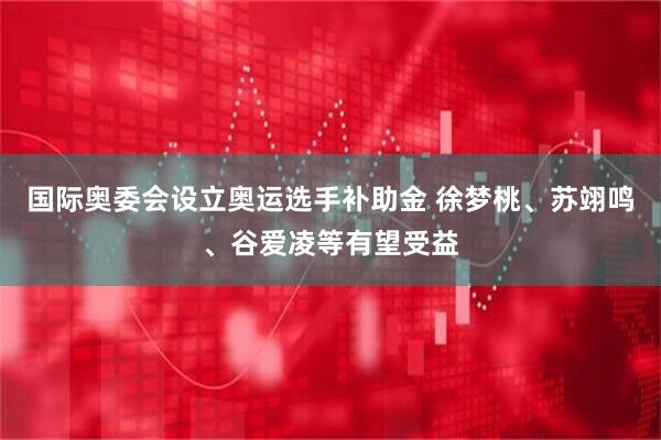 国际奥委会设立奥运选手补助金 徐梦桃、苏翊鸣、谷爱凌等有望受益